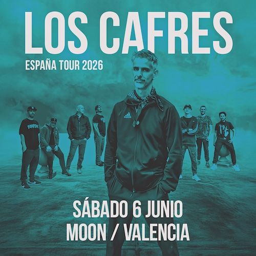 Concierto de Los Cafres en Sala Moon (Valencia) · 6 de junio, 2026