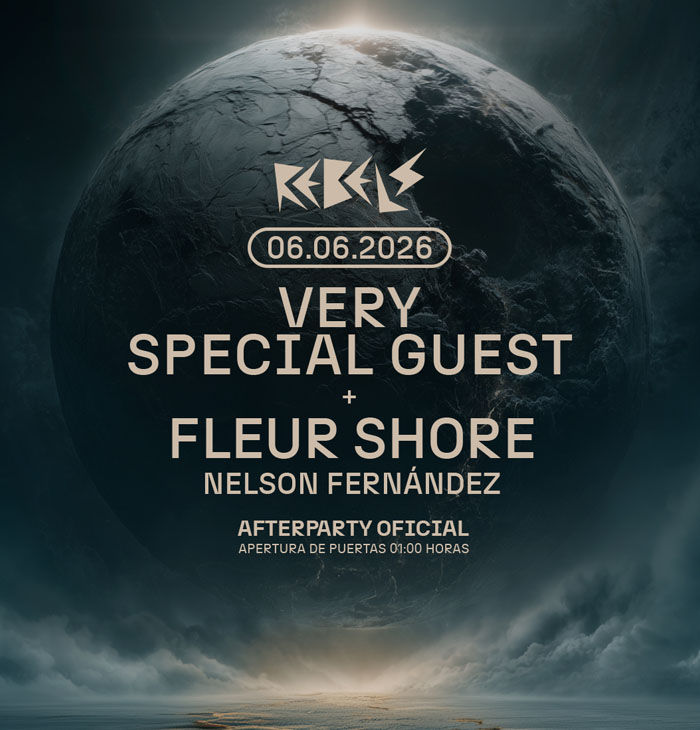 Afterparty Oficial Rebels en Sala Pandora (Sevilla) · 6 de junio, 2026