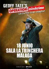 Concierto de Geoff Tate en Sala Trinchera (Málaga) · 18 de junio, 2026