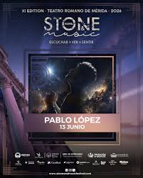Concierto de Pablo López en Teatro Romano (Mérida) · 13 de junio, 2026