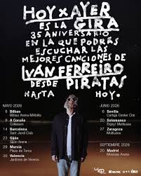 Concierto de Iván Ferreiro en Arena Miribilla (Bilbao) · 8 de mayo, 2026