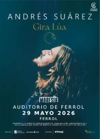 Concierto de Andrés Suárez en Auditorio Ferrol (Ferrol) · 29 de mayo, 2026