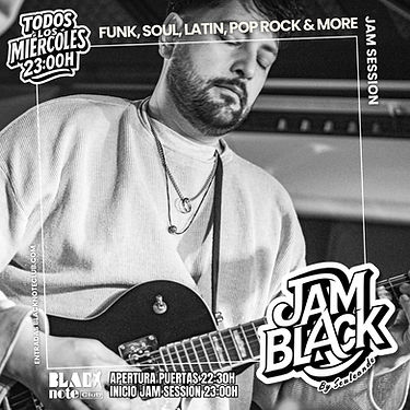 Jam Black Jam en Black Note (Valencia) · 13 de mayo, 2026
