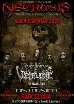 Concierto de Neurosis en Hangar 05 (Barcelona) · 30 de mayo, 2026