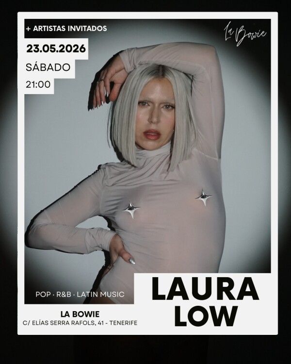 Concierto de Laura Low en La Bowie (La Laguna) · 19 de mayo, 2026