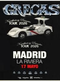 Concierto de Grecas en La Riviera (Madrid) · 17 de mayo, 2026