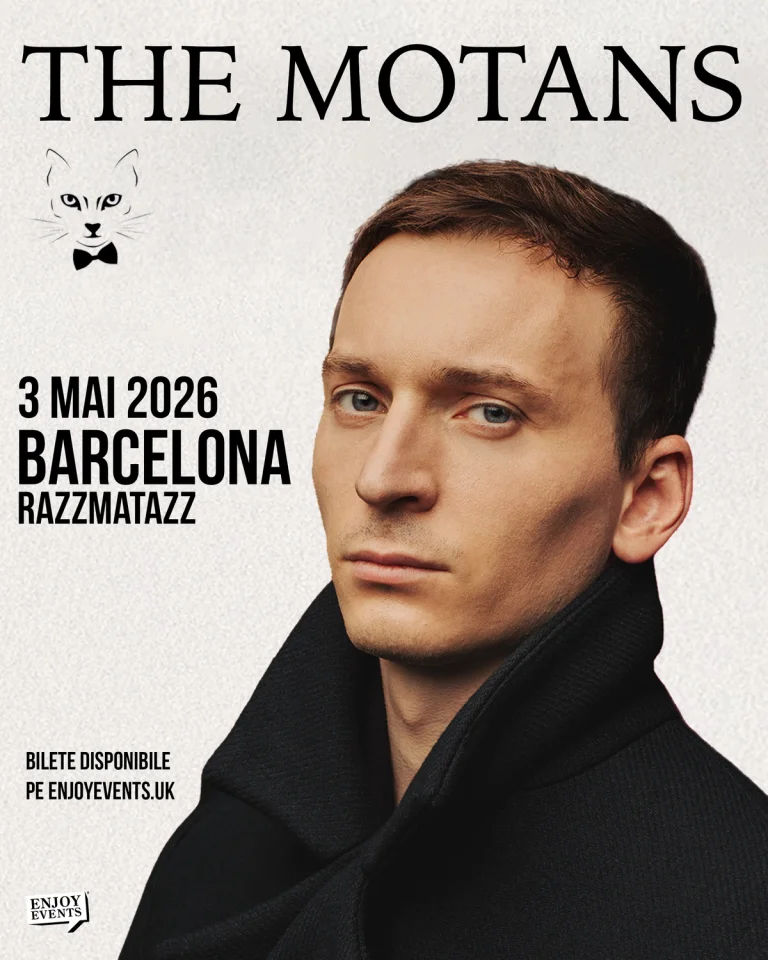 Concierto de The Motans en Razzmatazz (Barcelona) · 3 de mayo, 2026
