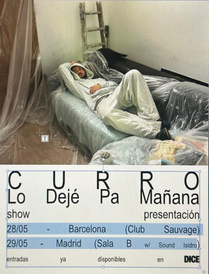 Concierto de Curro en Sala B Madrid (Madrid) · 29 de mayo, 2026