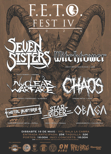 Conciertos de Metal