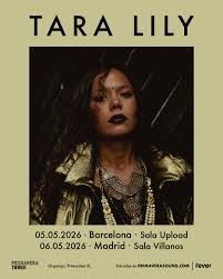 Concierto de Tara Lily en Sala Upload (Barcelona) · 5 de mayo, 2026