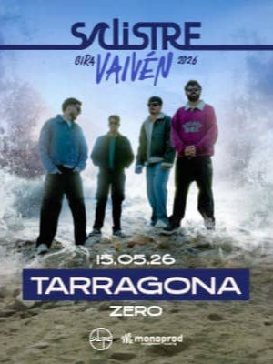 Concierto Salistre en Sala Zero (Tarragona) · 15 de mayo, 2026