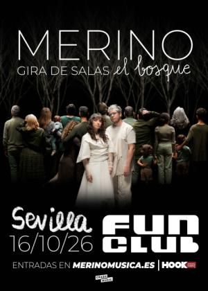 Concierto de Merino en Fun Club (Sevilla) · 16 de octubre, 2026