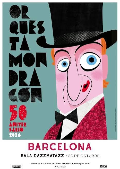 Concierto Orquesta Mondragón en Razzmatazz (Barcelona) · 23 de octubre, 2026