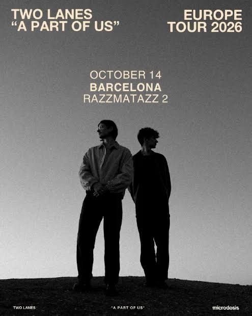 Concierto de Two Lanes en Razzmatazz (Barcelona)  · 14 de octubre, 2026