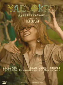 Concierto de Yaelokre en Razzmatazz (Barcelona) · 23 de octubre, 2026