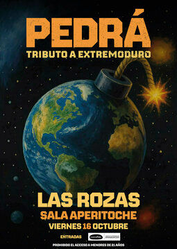 Pedrá ‘Tributo Extremoduro’ en Sala Aperitoche (Las Rozas) · 16 de octubre, 2026
