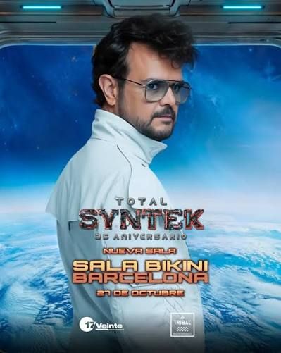 Concierto de Aleks Syntek en Sala Bikini (Barcelona) · 27 de octubre, 2026