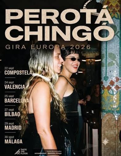 Concierto de Perotá Chingó en Kafé Antzokia (Bilbao) · 27 de septiembre, 2026