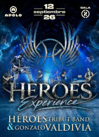 Héroes Tribut Band ‘Tributo Héroes del Silencio’ en Sala Apolo (Barcelona) · 12 de septiembre, 2026