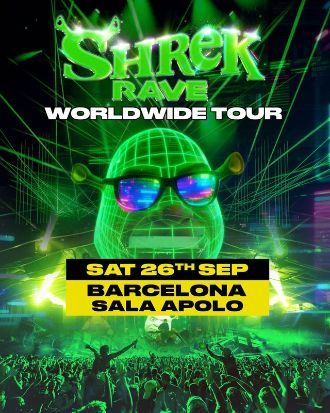 Shreck Rave en Sala Apolo (Barcelona) · 26 de septiembre, 2026