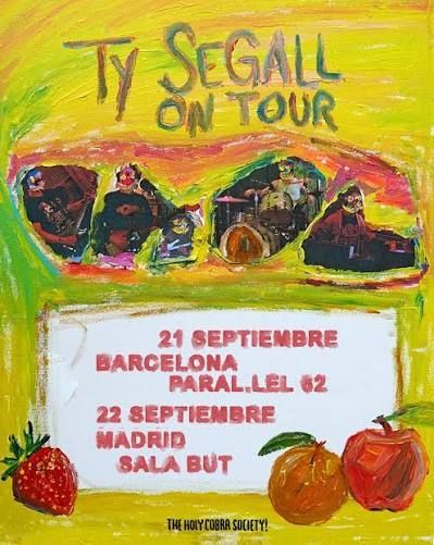 Concierto de Ty Segall en Sala But (Madrid) · 22 de septiembre, 2026