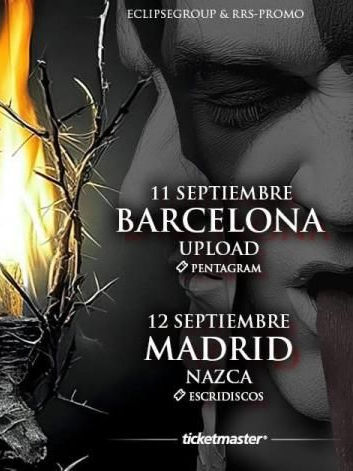 Concierto de Das Ich en Sala Nazca (Madrid) · 12 de septiembre, 2026