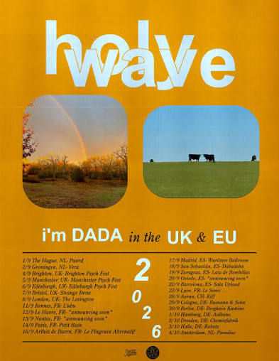 Concierto de Holy Wave en Sala Upload (Barcelona) · 22 de septiembre, 2026