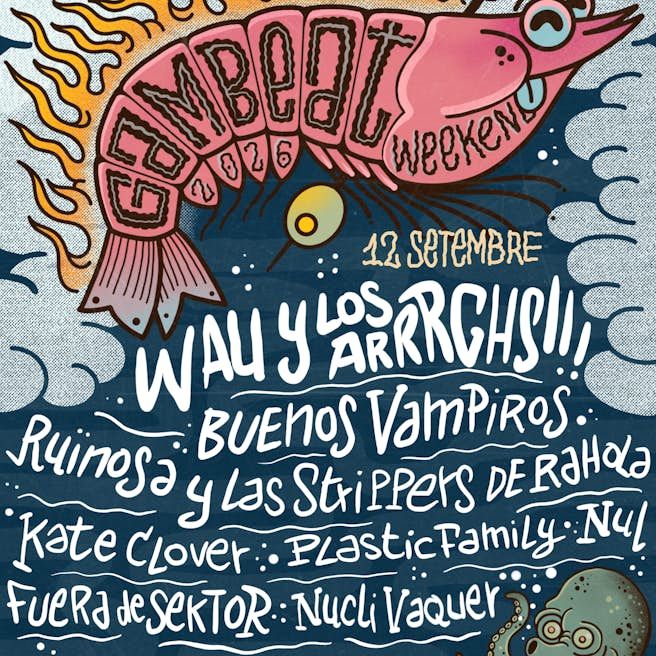 Concierto de Buenos Vampiros en Sala Upload (Barcelona) · 12 de septiembre, 2026