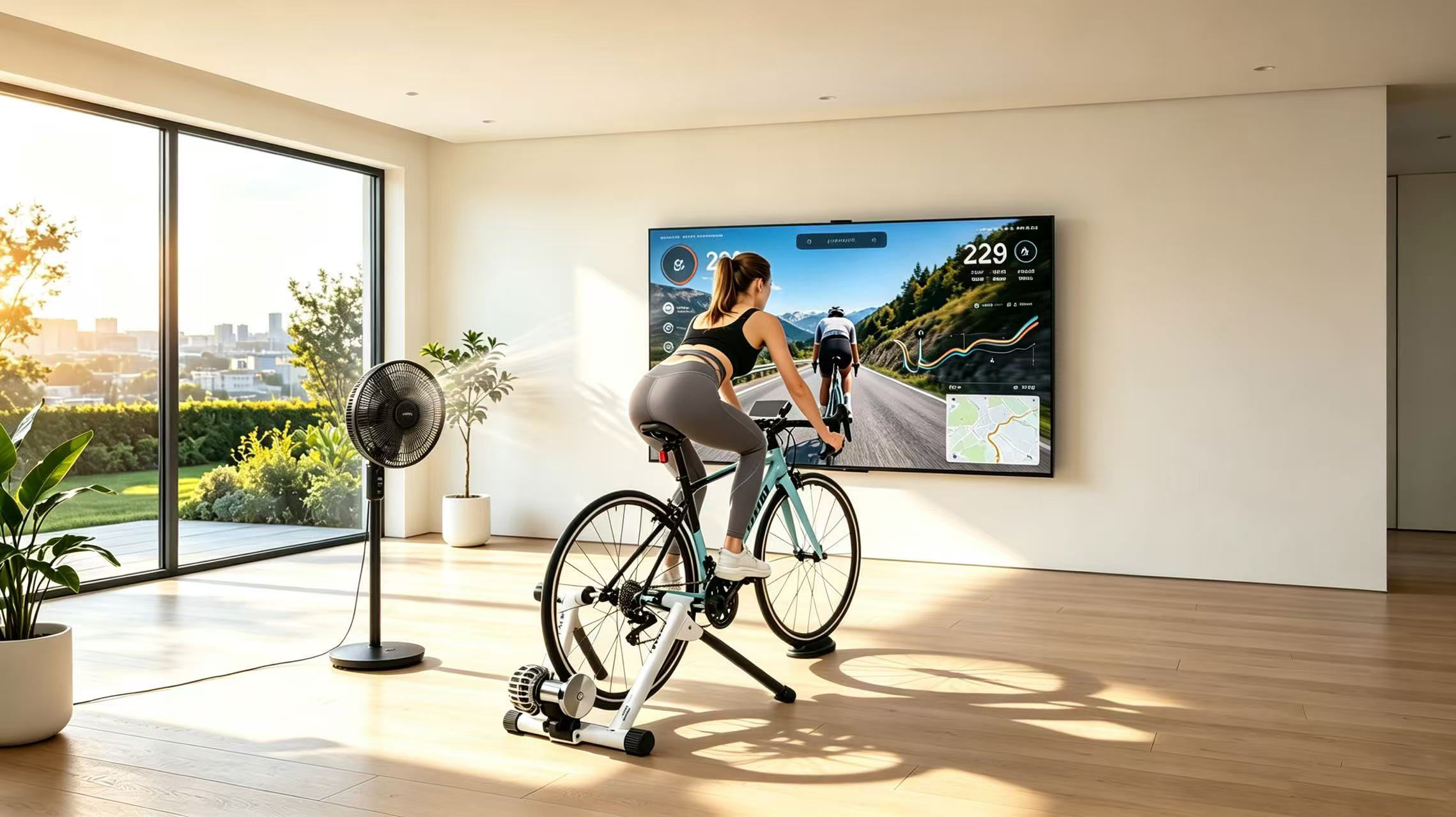 Virtual Cycling Worlds