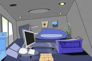 Blue room escape