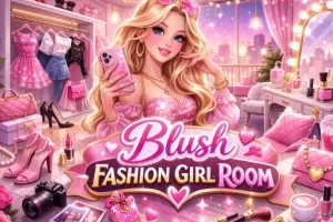 Blush Fashion Girl Room