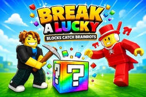 Break a Lucky Blocks Catch Brainrots