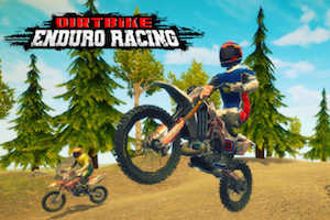 Dirt bike enduro racing