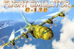 Flight simulator C130 training