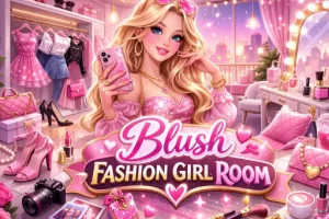 Blush Fashion Girl Room