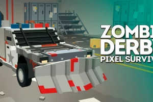Zombie derby pixel survival