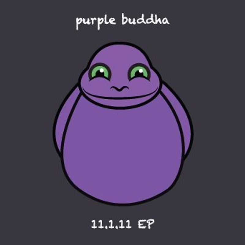 Purple Buddha photo