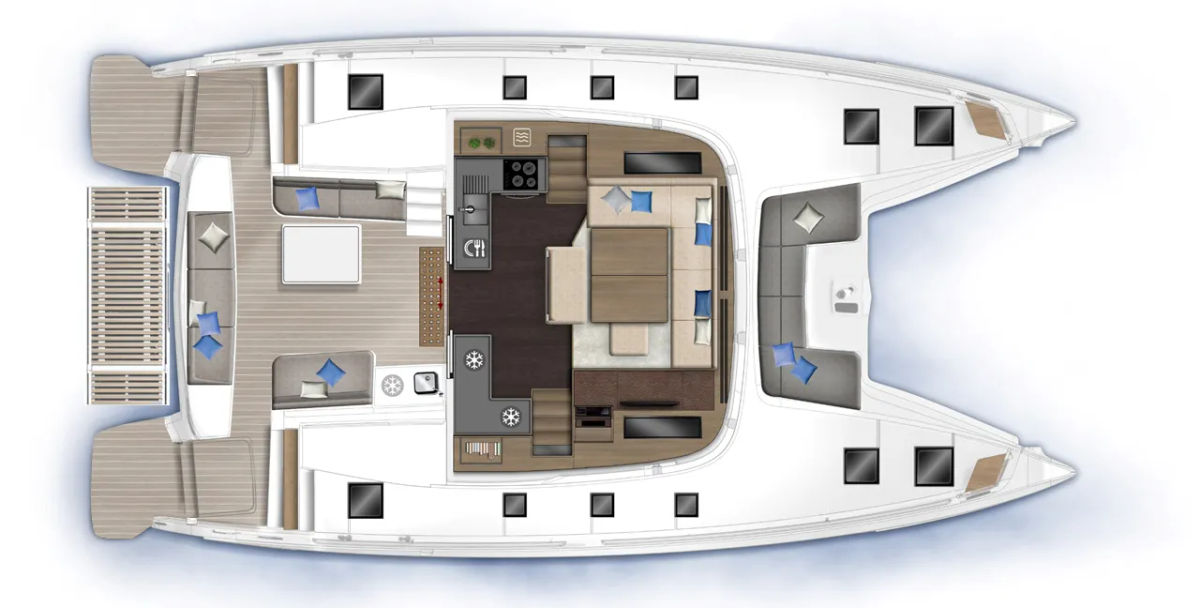New 2023 Lagoon Multihull 51ft - Marina del Rey CA 2 3