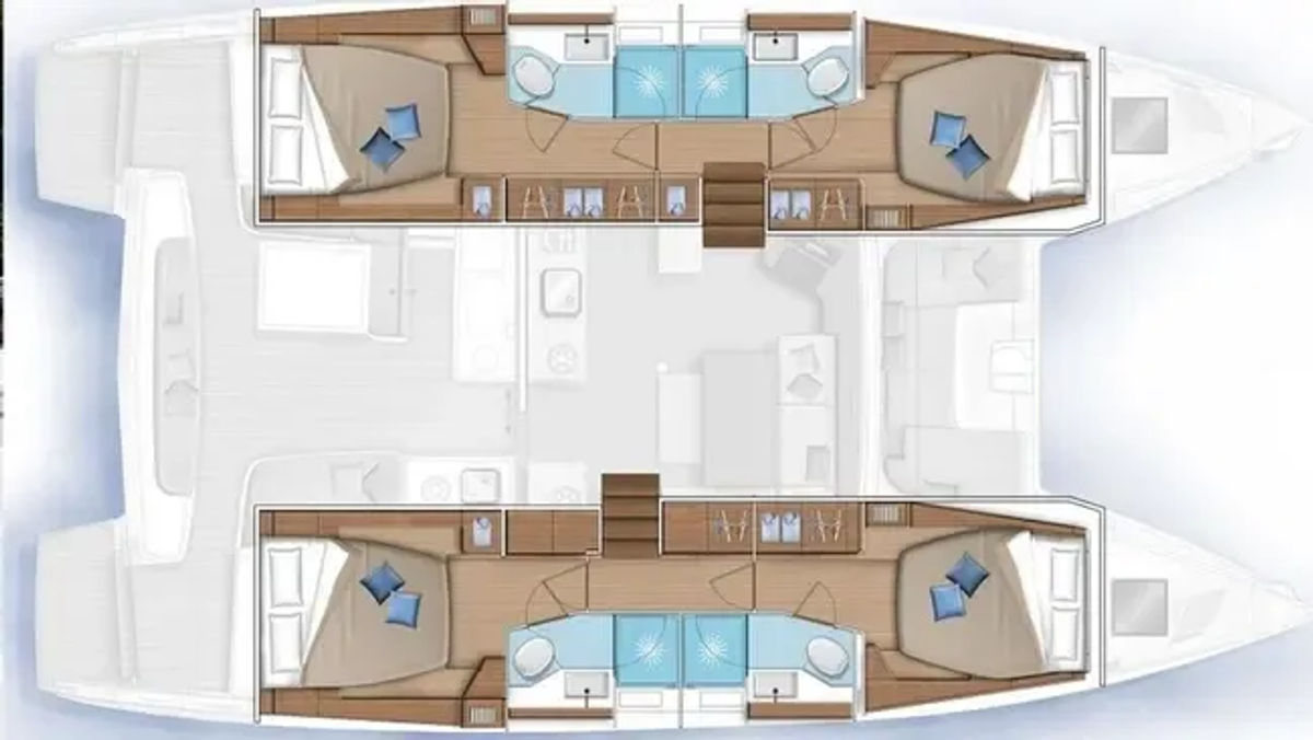 New 2020 Lagoon Multihull 46ft "Silver Fern" - Marina del Rey CA silver fern 2 w4jafd