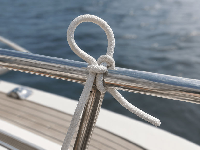 Slipped half hitch quick-release knot