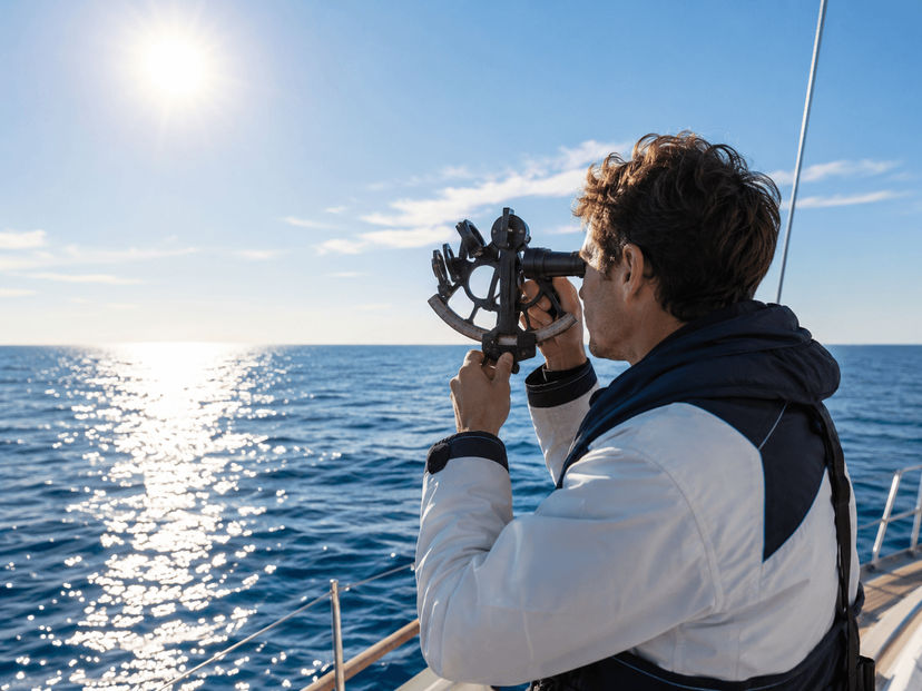 Sun sight lower limb touching the horizon Sun sight lower limb touching the horizon