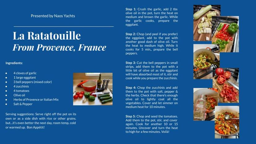 Ratatouille from Provence, France Ratatouille from Provence, France