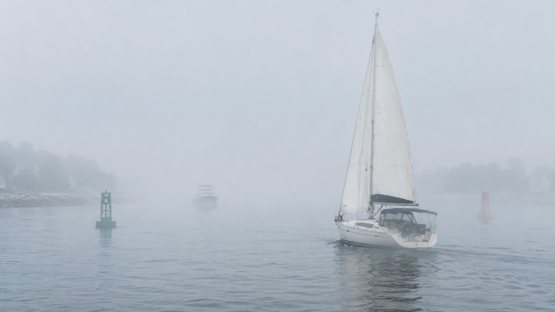 Boating communication and sound-signal awareness in limited visibility.