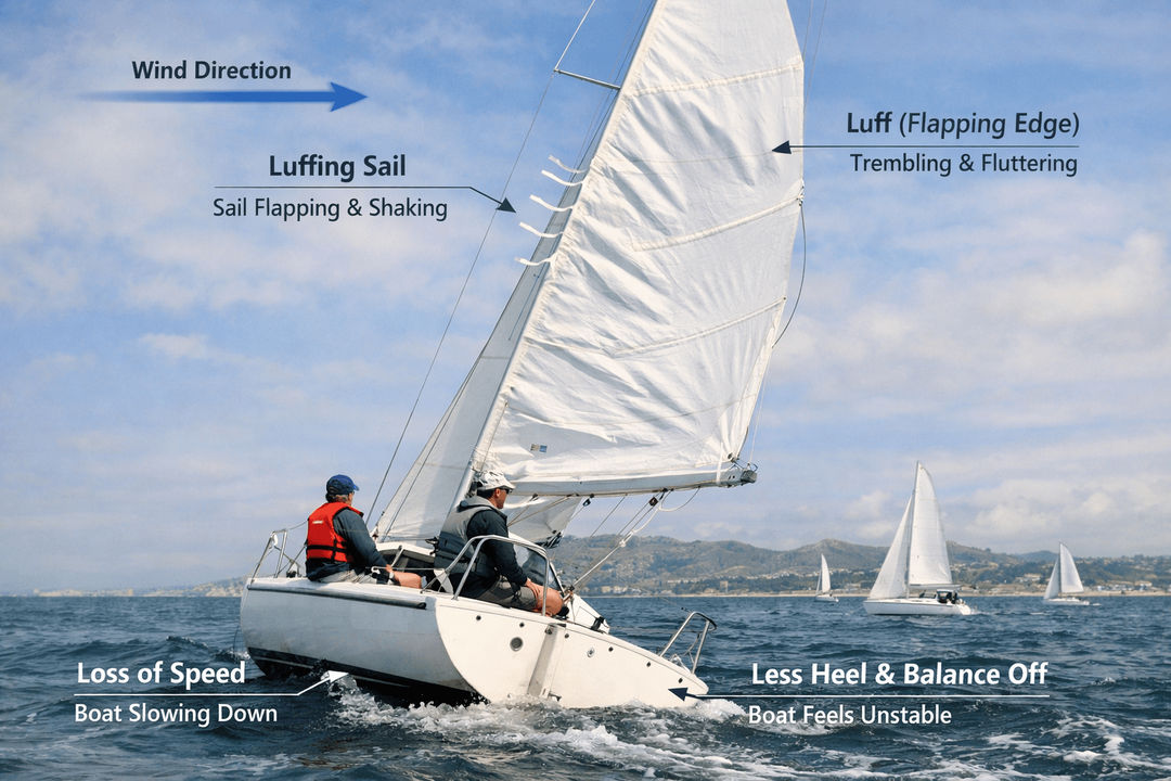 What Is Luffing in Sailing? A Beginner's Guide cover image What Is Luffing in Sailing? A Beginner's Guide cover image