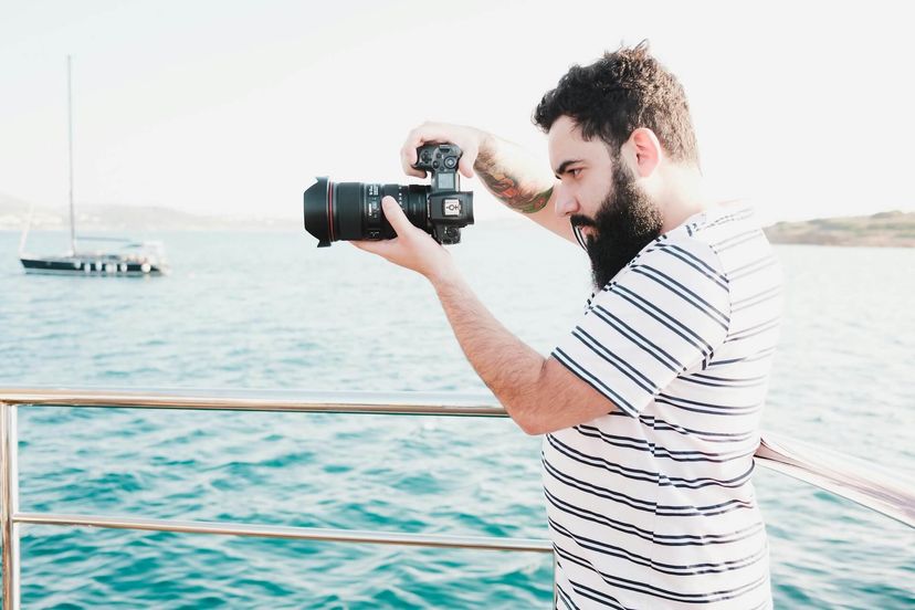 Photoshoot on a yacht Photoshoot on a yacht