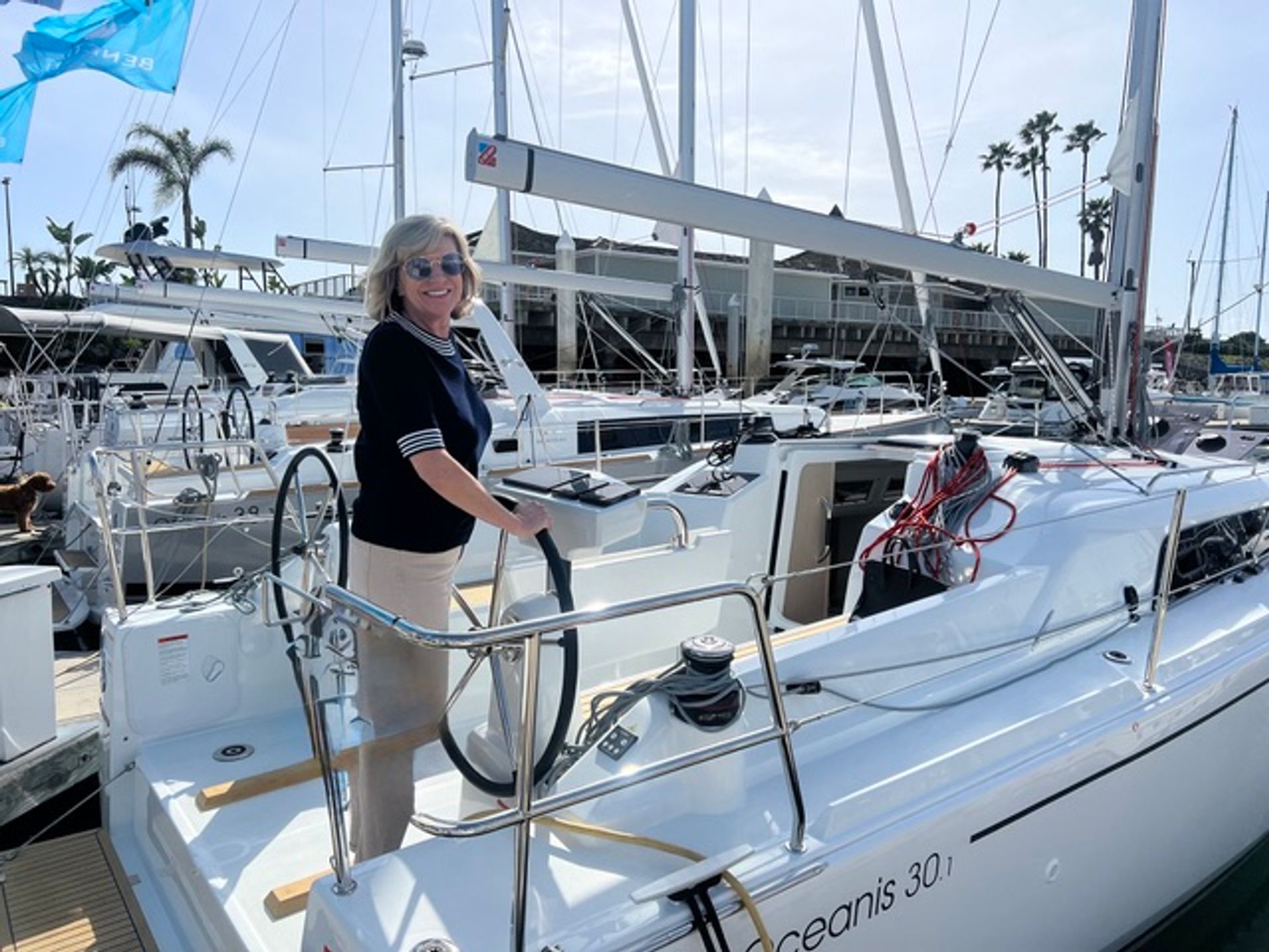 Leanne McNally on the water