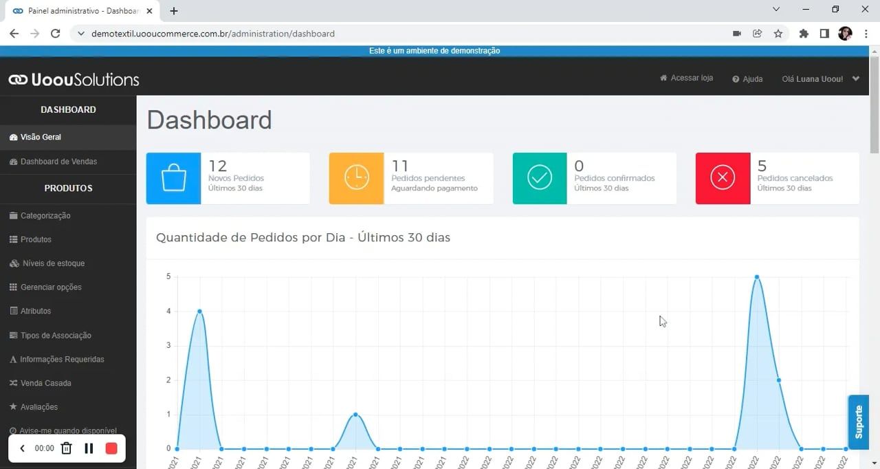 Imagem do v&iacute;deo Listagem de produtos por categoria