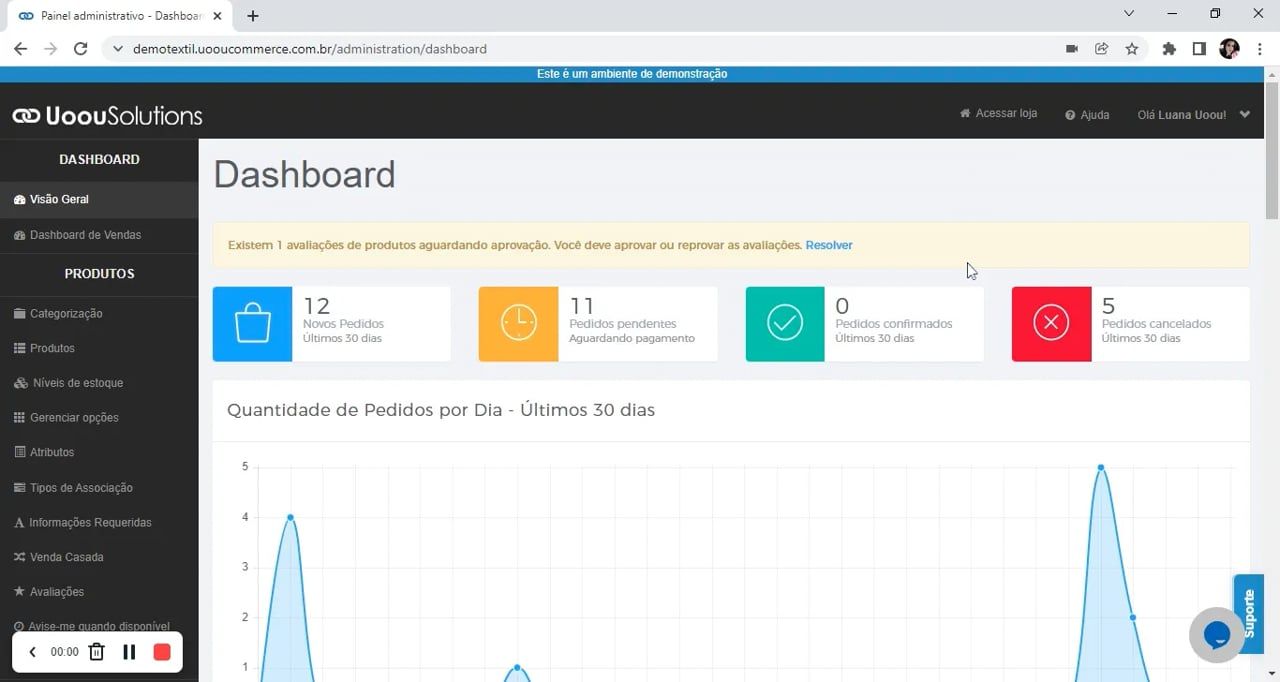 Imagem do vídeo Editando e-mails transacionais