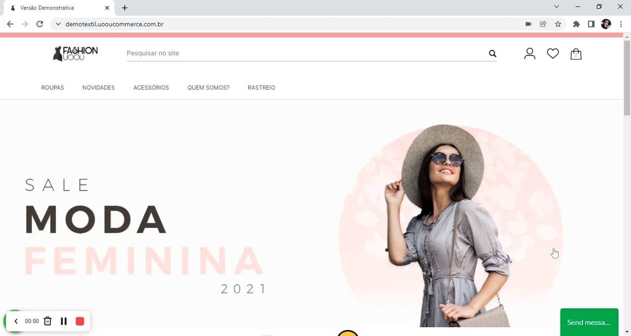 Imagem do vídeo Criando um menu personalizado