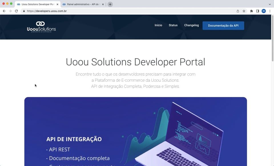 Imagem do vídeo Uoou Developers - API de Integração - Primeiros Passos e Primeira Requisição